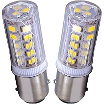 Amazon.com: HQRP 2-Pack BAY15d LED Light Bulb Compatible